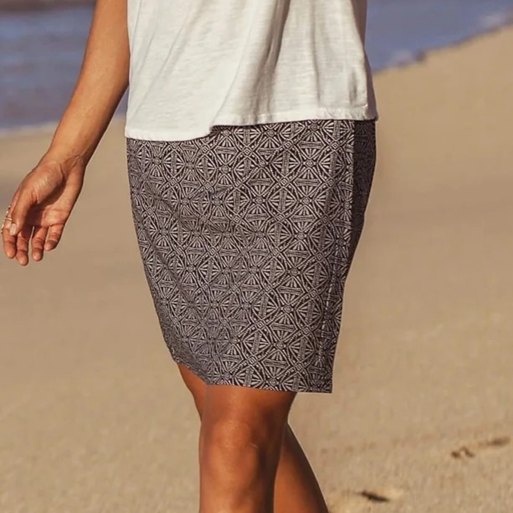 Ripskirt Wrap Skirt Length 2 - Black Pearl Batik print - Size M